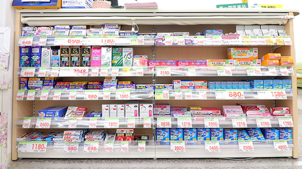 スギ薬局　小田原小台店の一般医薬品