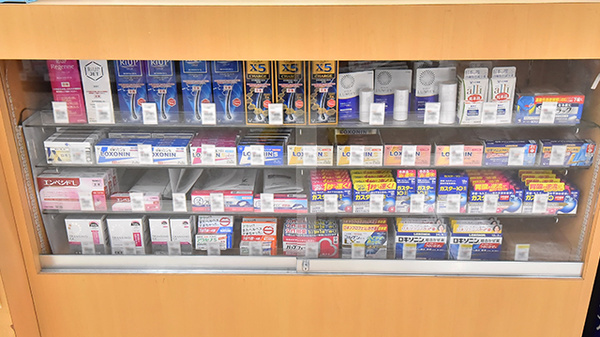 調剤薬局ツルハドラッグ高蔵寺白山店の一般医薬品