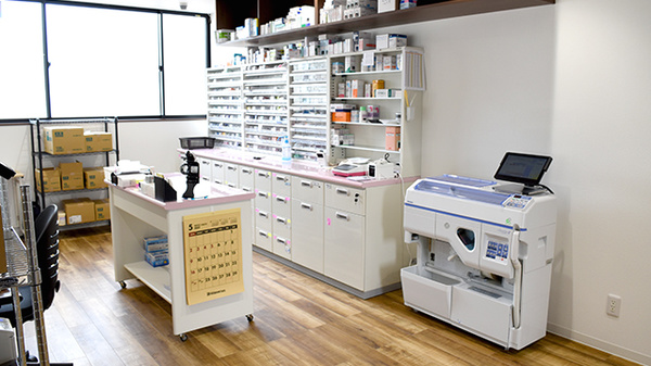 ハートフル薬局　須玉店の調剤室