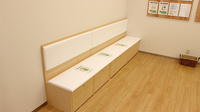 薬樹薬局　ライフ溝口店の待合スペース