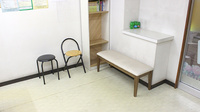あじさい薬局の待合スペース