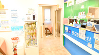 クオール薬局 新保店の感染予防待合スペース