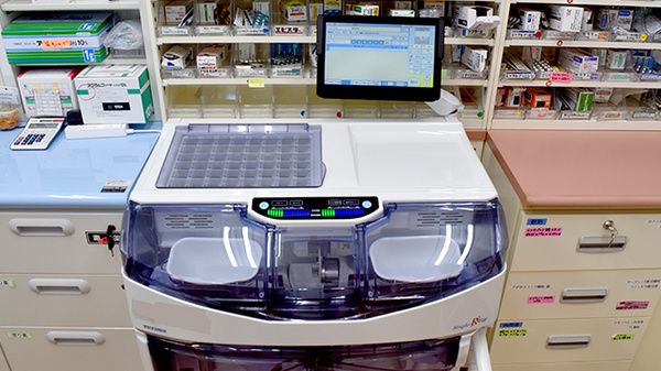 シフト秋谷薬局の調剤器具