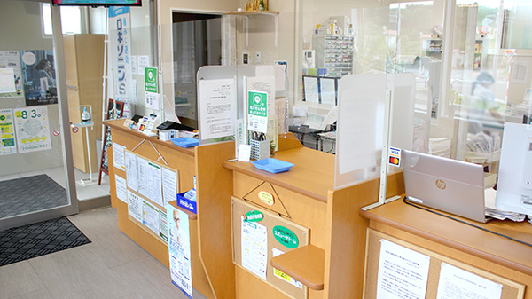 池田薬局 岩城店の受付/カウンター