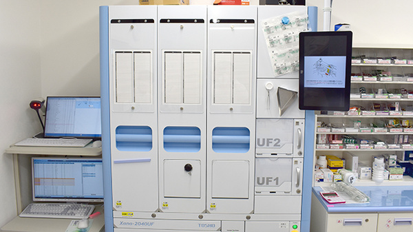 まつもと薬局 しかおい店の調剤器具