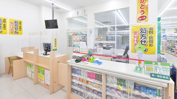 スギ薬局　敦賀南店の受付/カウンター