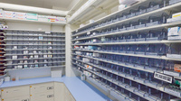 スギ薬局　敦賀南店の薬棚