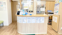 アクア薬局 中根店の受付/カウンター