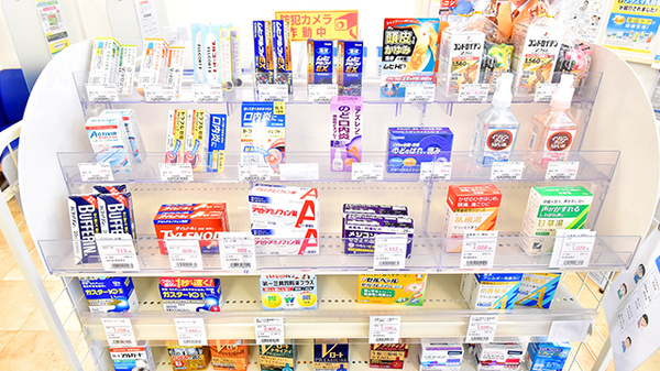 クオール薬局新丸子店の一般医薬品