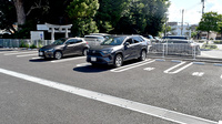イルカ薬局那珂店の駐車場