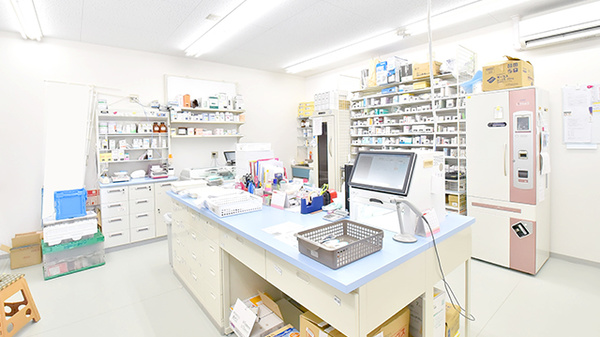 大賀薬局 新宮店の調剤室