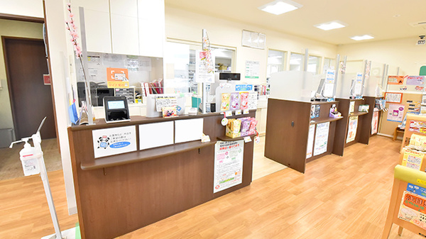 大賀薬局 石丸店の受付/カウンター