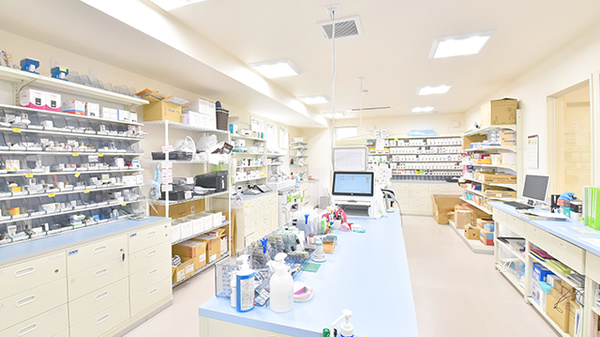 大賀薬局 石丸店の調剤室
