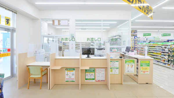 スギ薬局　中川南店の受付/カウンター