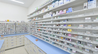 スギ薬局　中川南店の薬棚