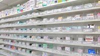 スギ薬局　前橋関根店の薬棚