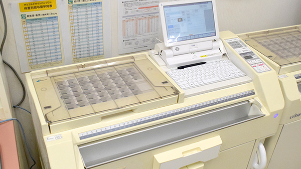 あおば薬局　北山田店の調剤器具