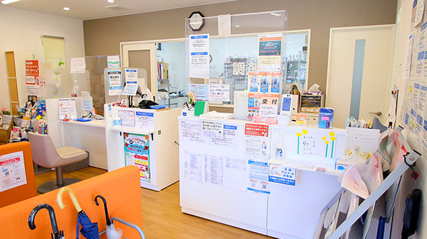 ファーマライズ薬局 あらかわ店の受付/カウンター