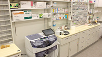 プラザ薬局　ビバモール蕨店の調剤室