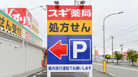 スギ薬局　赤江店の看板