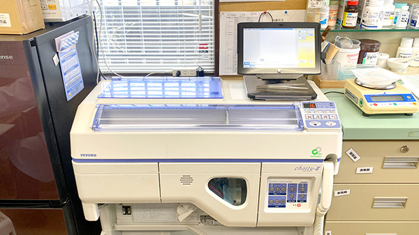 三咲グリーン薬局の調剤器具