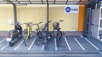 モリ薬局　大橋店の駐輪場