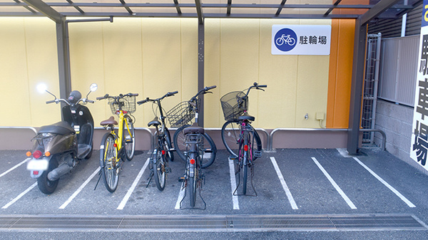 モリ薬局　大橋店の駐輪場