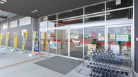 スギ薬局　嬉野東店の入口
