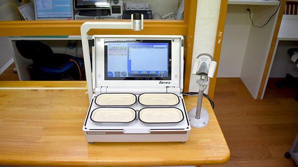 やまもと薬局　新ひだか店の調剤器具