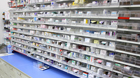 調剤薬局ツルハドラッグ仙台通町店の薬棚