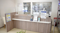 マルエ薬局高崎新町店の受付/カウンター