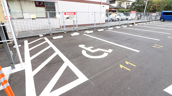薬局くすりの福太郎　実籾2号店の駐車場