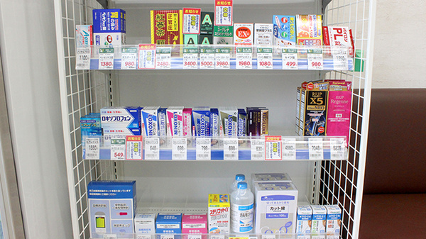 セキ薬局　東越谷三丁目店の一般医薬品