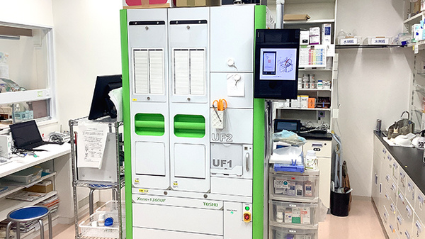 たんぽぽ薬局　名和店の調剤器具