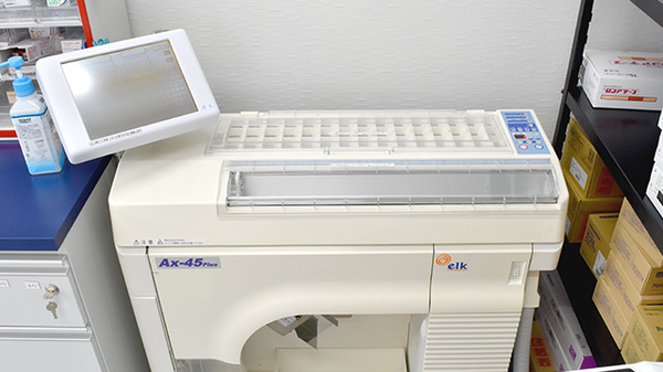 そらいろ調剤薬局　入舟店の調剤器具