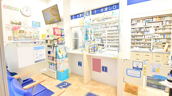クオール薬局 京急蒲田駅前店の受付/カウンター