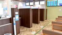 セレン薬局　青柳店の受付/カウンター