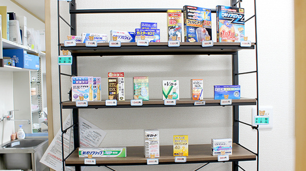 ふじ調剤薬局 黒田原店の一般医薬品