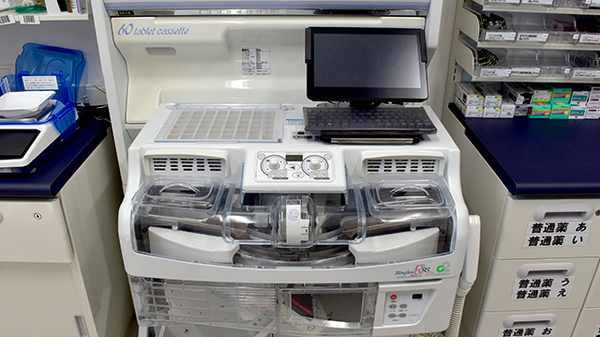 後藤ヶ丘薬局の調剤器具