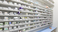 スギ薬局　浜松北店の薬棚