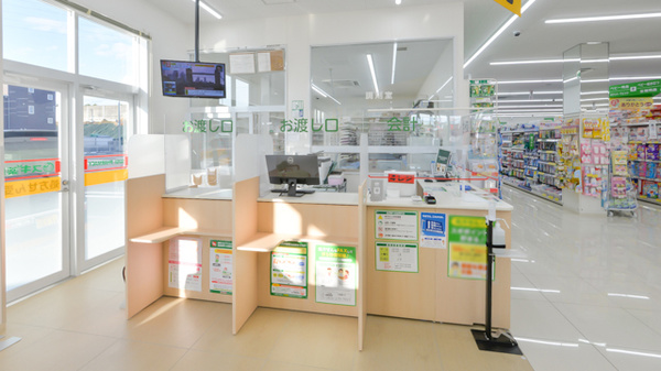 スギ薬局　小牧新町店の受付/カウンター