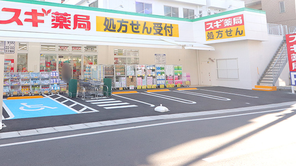 スギ薬局　南行徳店の駐車場
