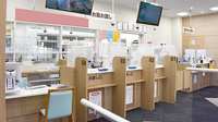 ココカラファイン薬局大田市立病院店の受付/カウンター