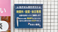 あおい薬局の処方箋ポスト