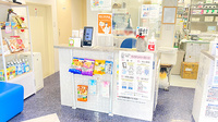 かがやき調剤薬局 与野駅前店の受付/カウンター
