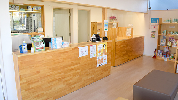 コスモス薬局中町店の受付/カウンター