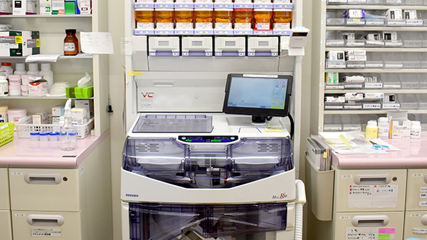 ふれあい通り出水調剤薬局の調剤器具