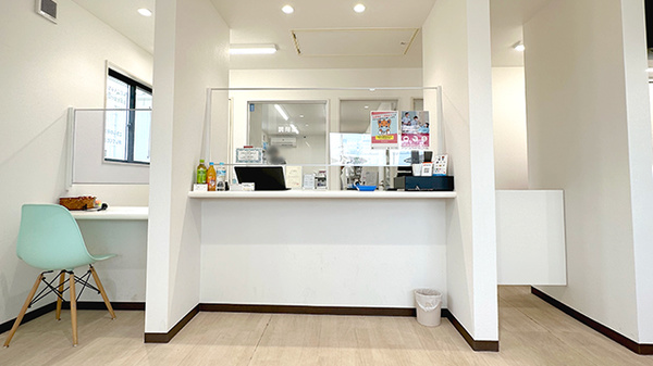 ほのぼの薬局つくばみどりの店の受付/カウンター