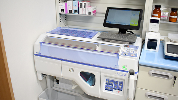 ミント薬局 はでいし店の調剤器具