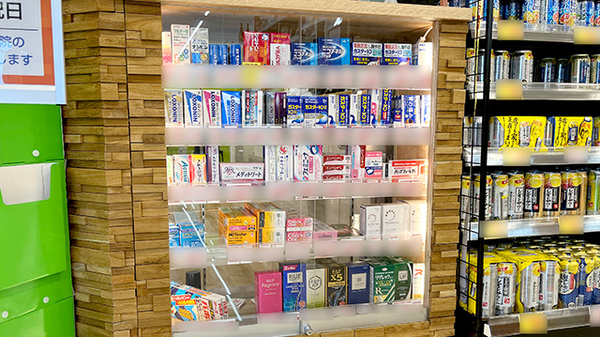 調剤薬局ツルハドラッグ黒石一番町店の一般医薬品